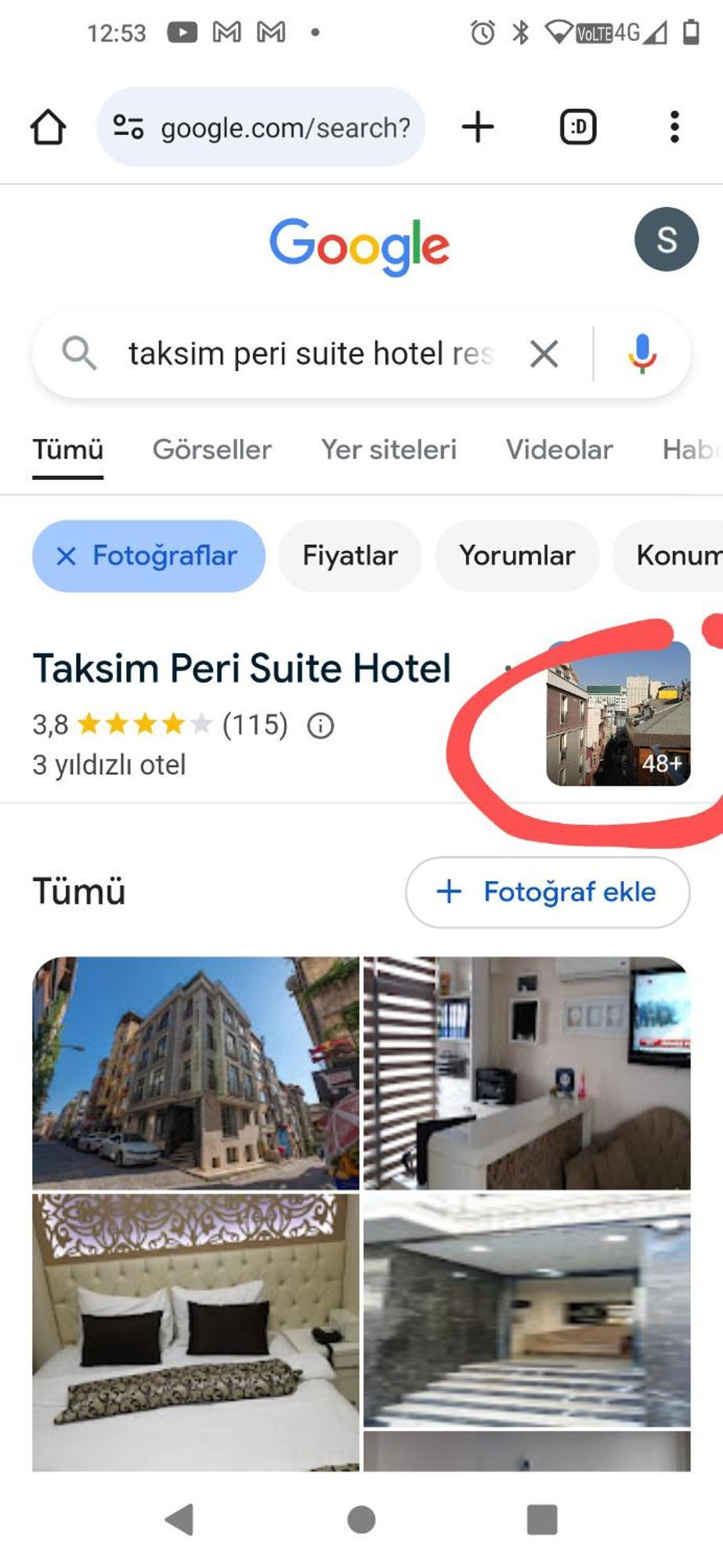 Taksim Peri Suite Istanbul Exterior photo